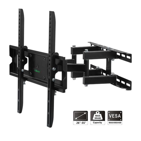 Ollieroo Full Motion Articulating TV Wall Mount for Most 26"-55" TV - Picture 2 of 2